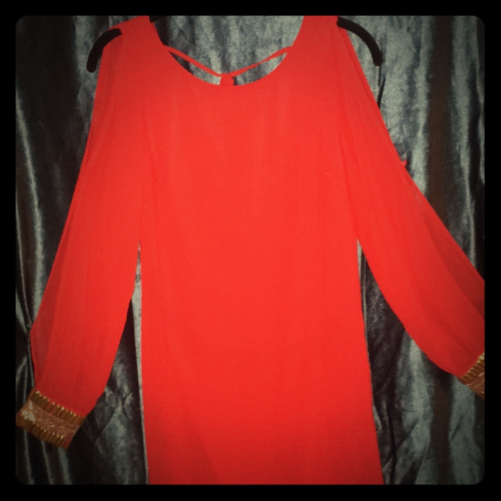 fire engine red dress